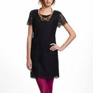 Anthropologie Sasha lace shift dress